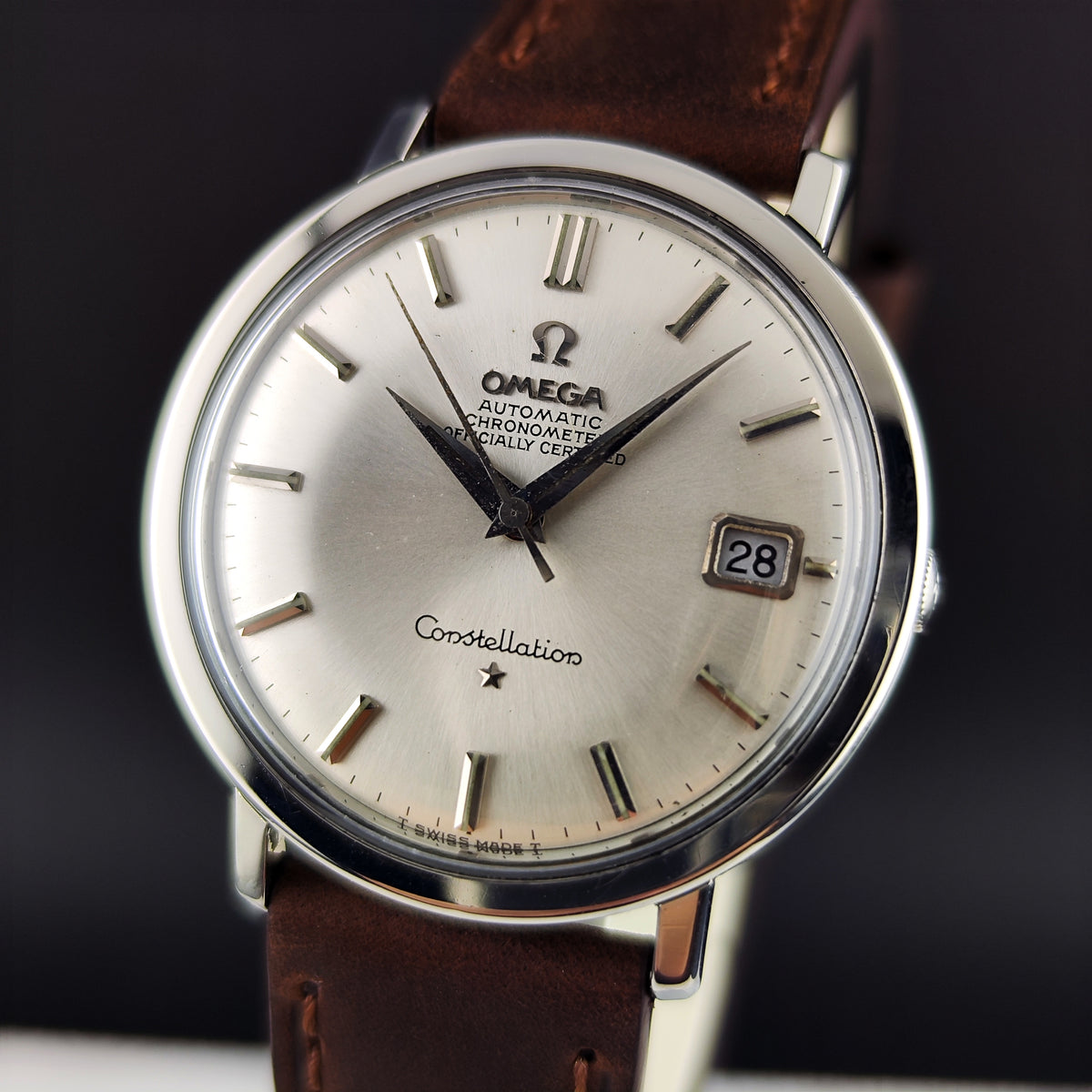OMEGA Constellation Chronometer Silver Dial 1966 Serviced 09/2026 [REF. 168.004]