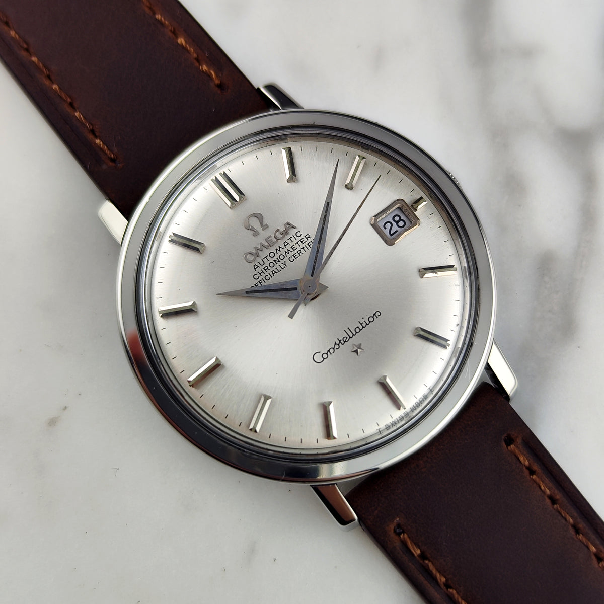OMEGA Constellation Chronometer Silver Dial 1966 Serviced 09/2026 [REF. 168.004]