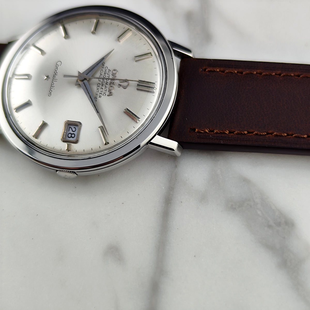 OMEGA Constellation Chronometer Silver Dial 1966 Serviced 09/2026 [REF. 168.004]