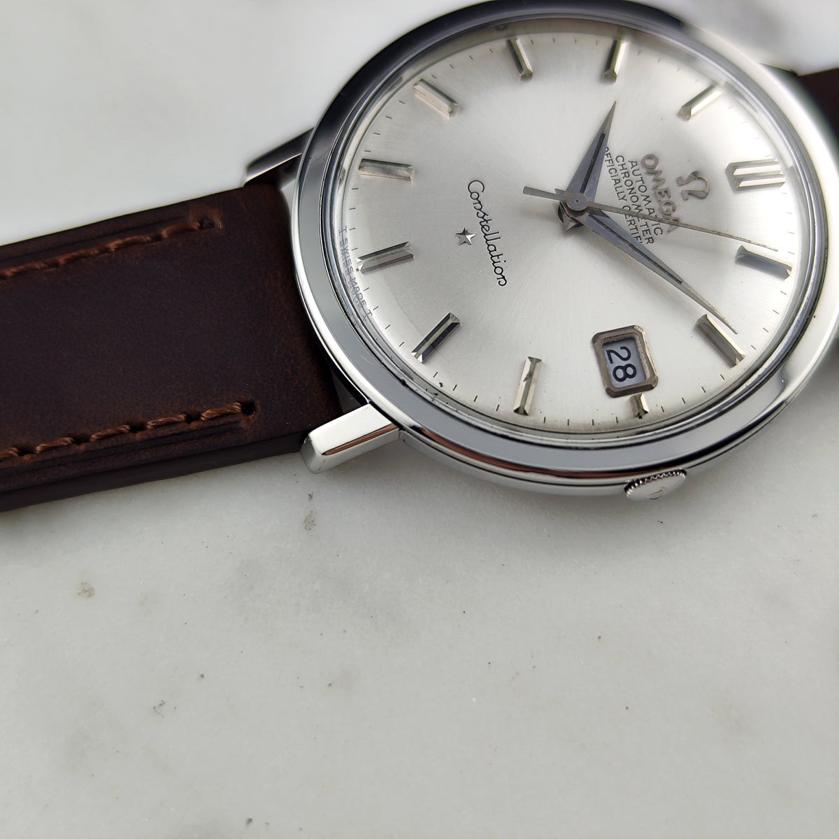 OMEGA Constellation Chronometer Silver Dial 1966 Serviced 09/2026 [REF. 168.004]