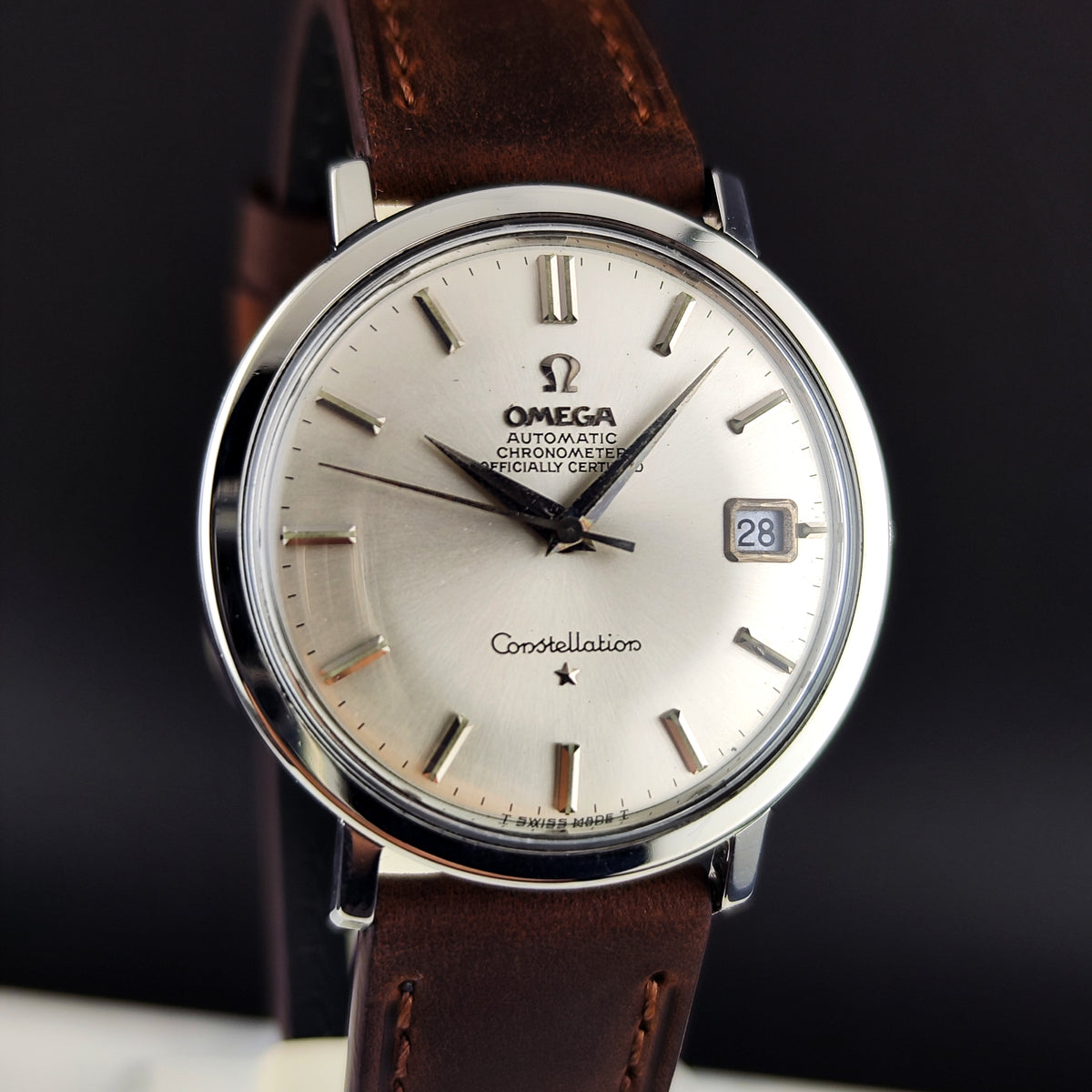 OMEGA Constellation Chronometer Silver Dial 1966 Serviced 09/2026 [REF. 168.004]