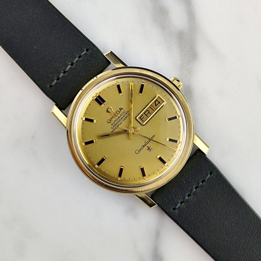 Omega Constellation Chronometer Rare Gold Day-Date 1970 [REF. 168.016]