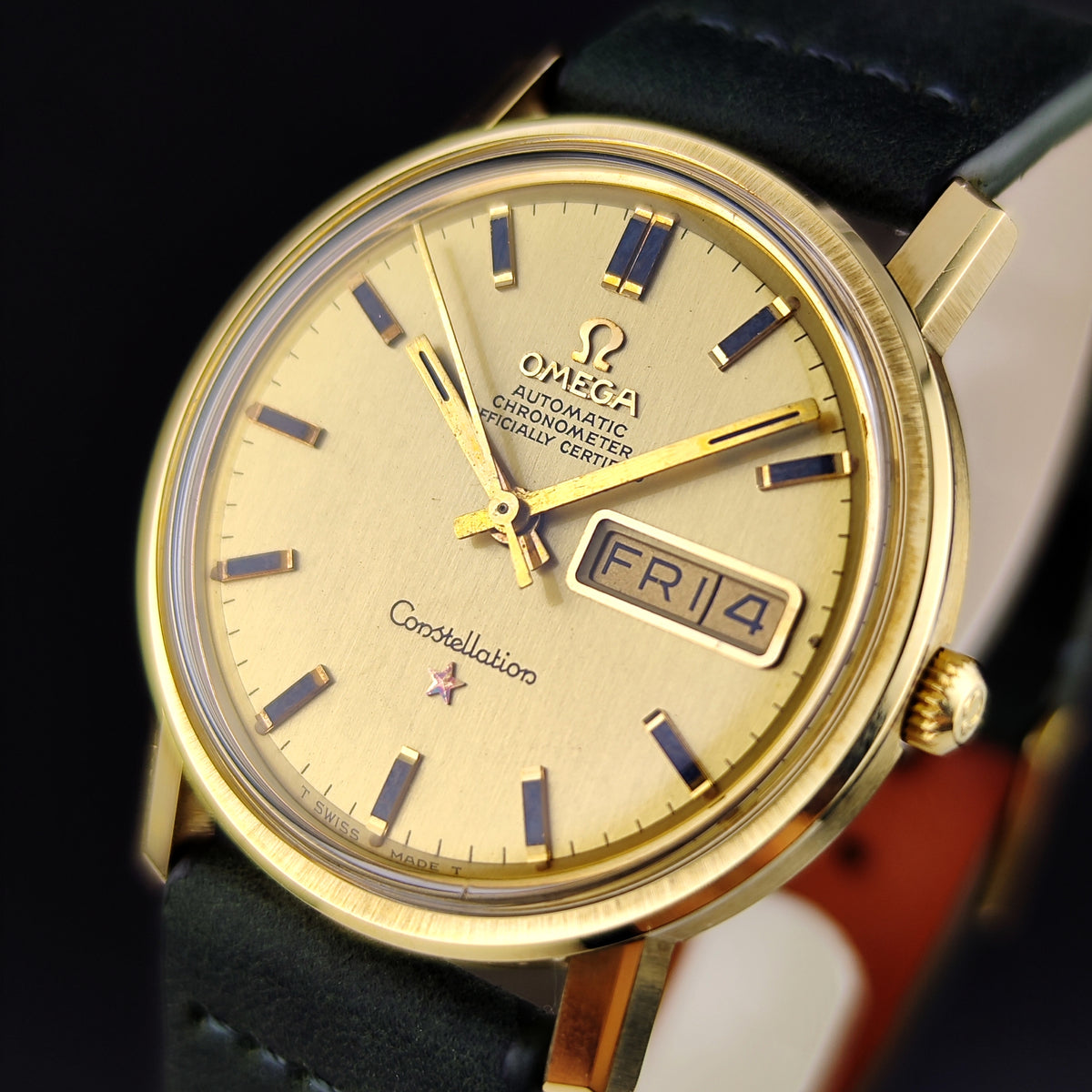 Omega Constellation Chronometer Rare Gold Day-Date 1970 [REF. 168.016]