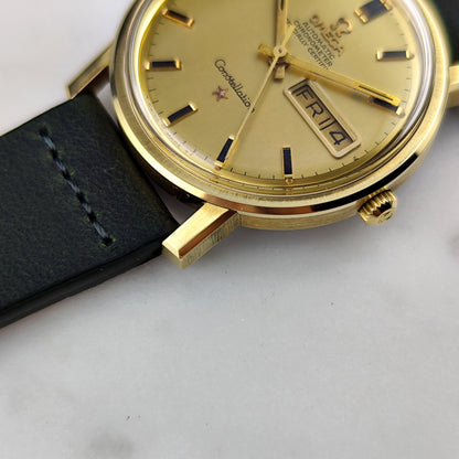 Omega Constellation Chronometer Rare Gold Day-Date 1970 [REF. 168.016]