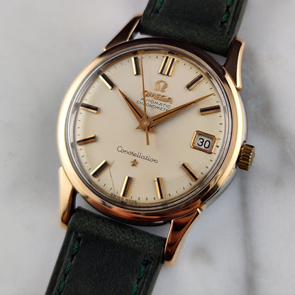 Omega Constellation Chronometer Rosegold Champagne Dial 1961 Serviced 10/2026 – Bild 14
