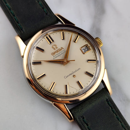 Omega Constellation Chronometer Rosegold Champagne Dial 1961 Serviced 10/2026 – Bild 15