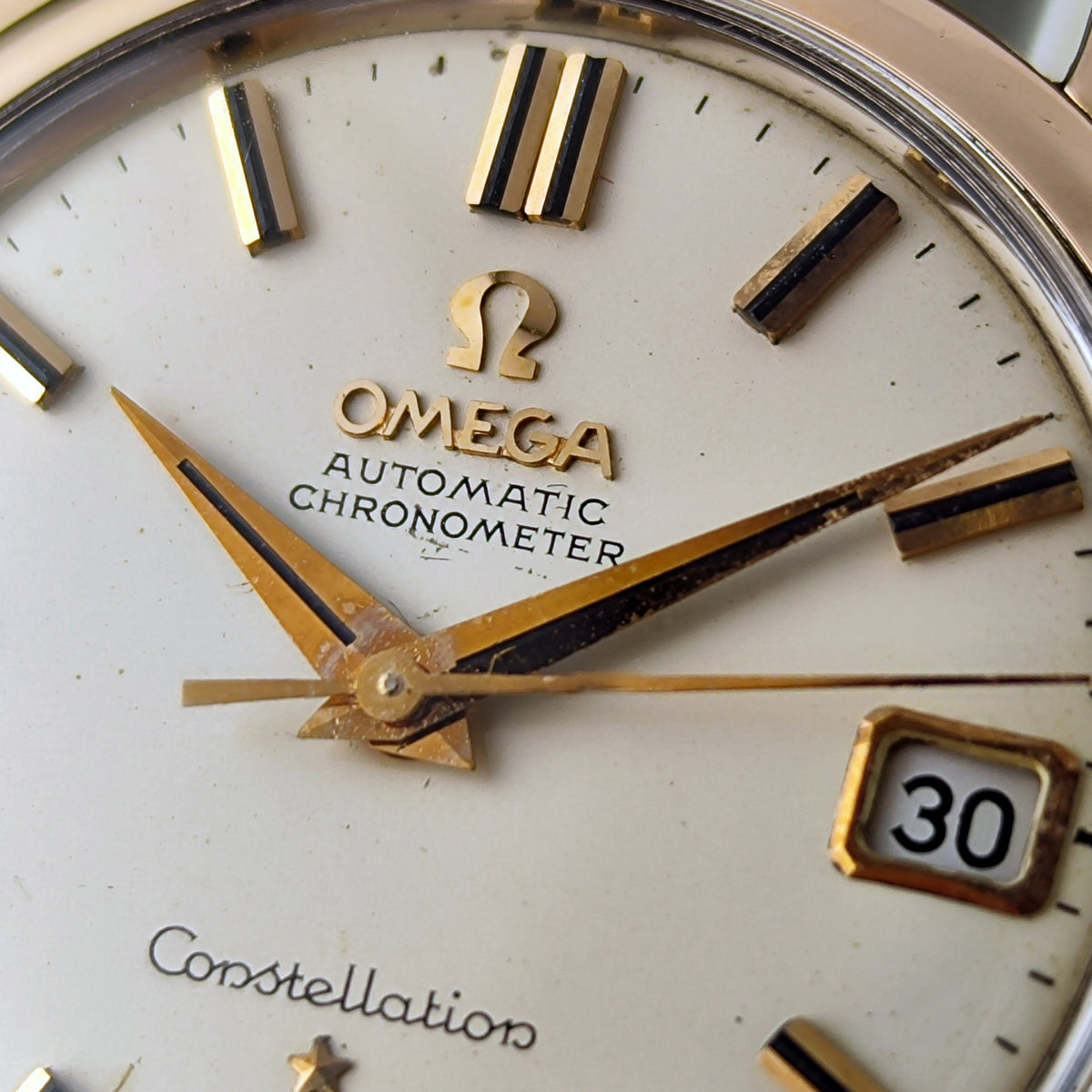 Omega Constellation Chronometer Rosegold Champagne Dial 1961 Serviced 10/2026 – Bild 4