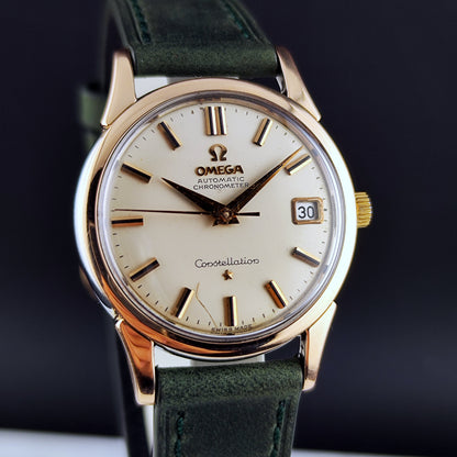 Omega Constellation Chronometer Rosegold Champagne Dial 1961 Serviced 10/2026 – Bild 6