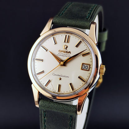 Omega Constellation Chronometer Rosegold Champagne Dial 1961 Serviced 10/2026 – Bild 7