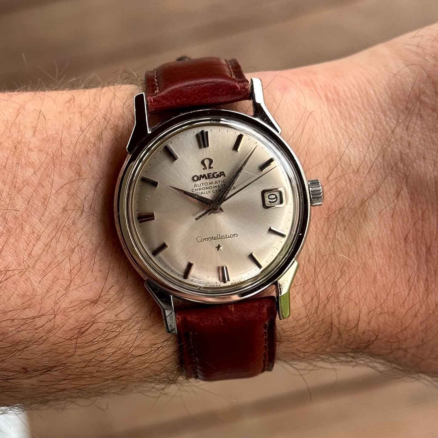 OMEGA Constellation Chronometer Silver Dial 1966 Serviced 03/2026 [REF. 168.005]
