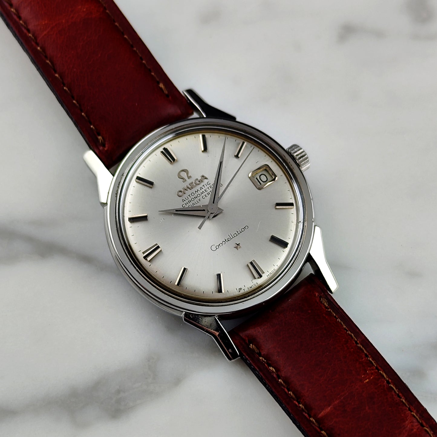OMEGA Constellation Chronometer Silver Dial 1966 Serviced 03/2026 [REF. 168.005]