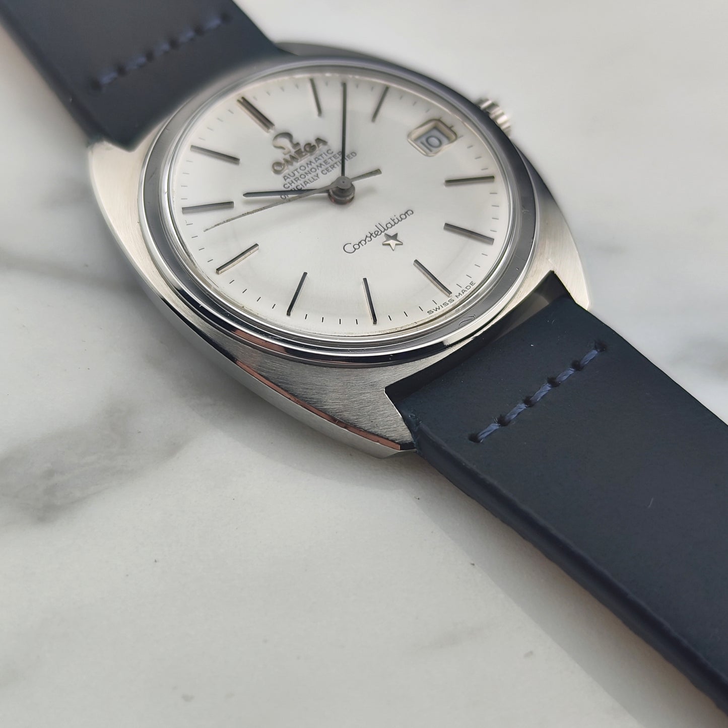 OMEGA Constellation Chronometer Silver Dial C-Shape 1966 [REF. 168.017]