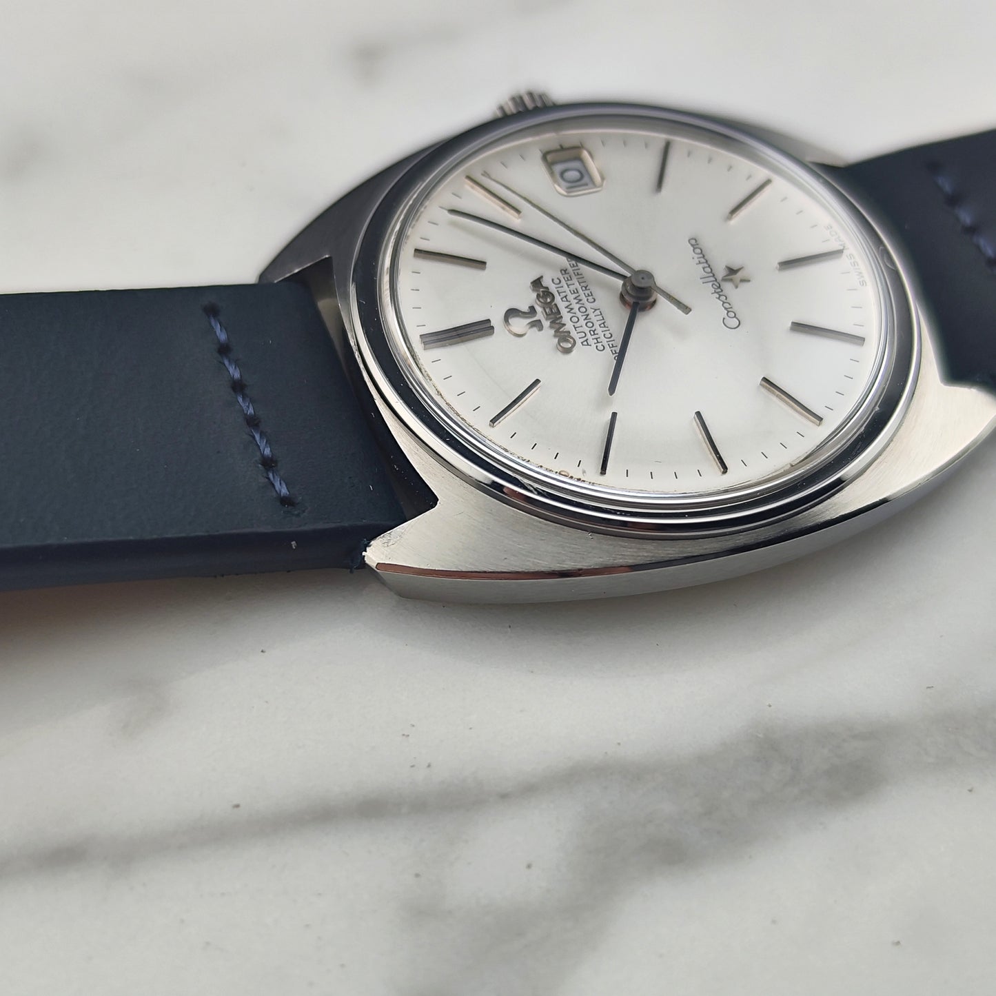 OMEGA Constellation Chronometer Silver Dial C-Shape 1966 [REF. 168.017]