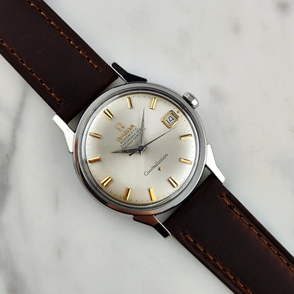 Omega Constellation Chronometer Silver Dial Gold 1962 Serviced 07/2026 [REF. 14902]