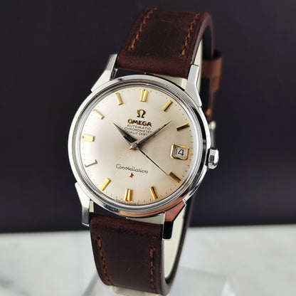 Omega Constellation Chronometer Silver Dial Gold 1962 Serviced 07/2026 [REF. 14902]