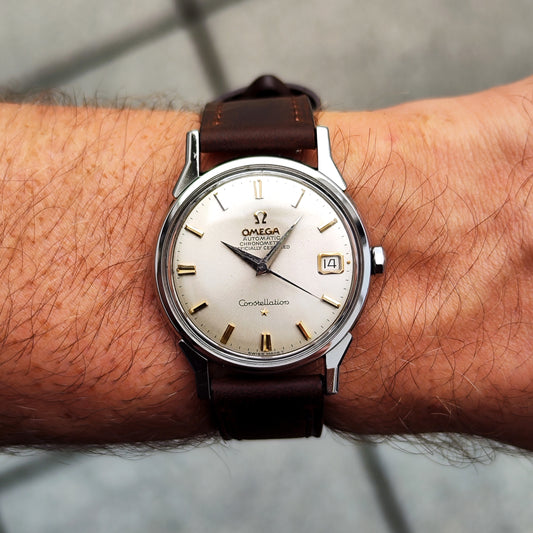 Omega Constellation Chronometer Silver Dial Gold 1962 Serviced 07/2026 [REF. 14902]