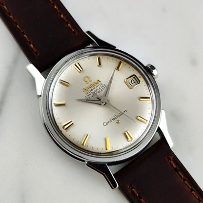 Omega Constellation Chronometer Silver Dial Gold 1962 Serviced 07/2026 [REF. 14902]