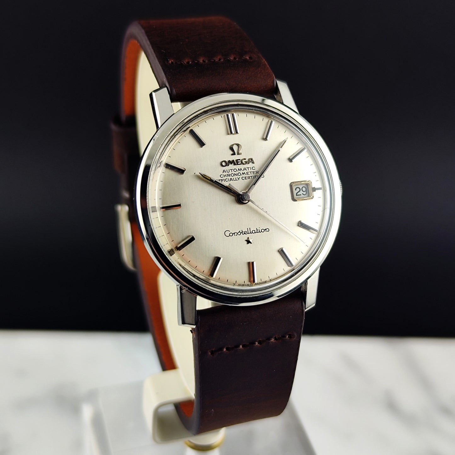 OMEGA Constellation Chronometer Steel Date 1967 Serviced 04/2026 [REF. 168.010]