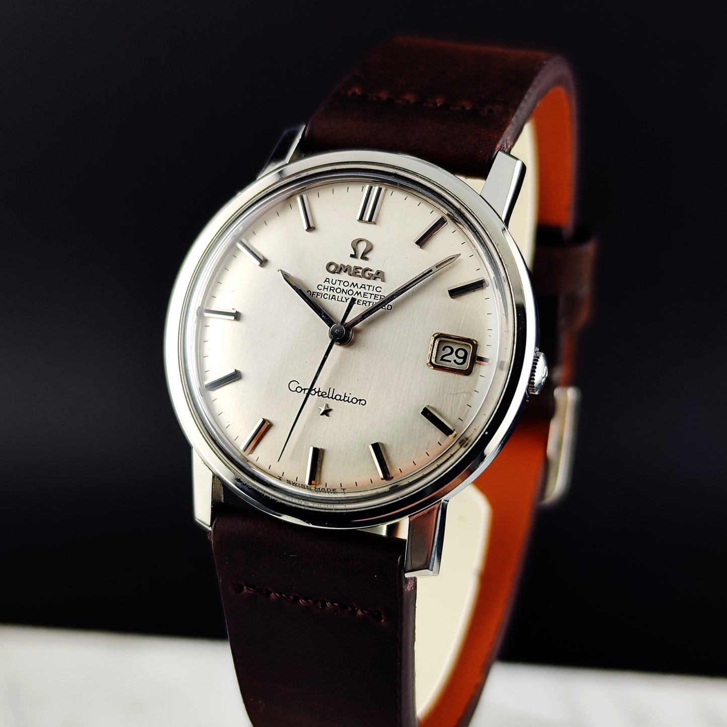 OMEGA Constellation Chronometer Steel Date 1967 Serviced 04/2026 [REF. 168.010]
