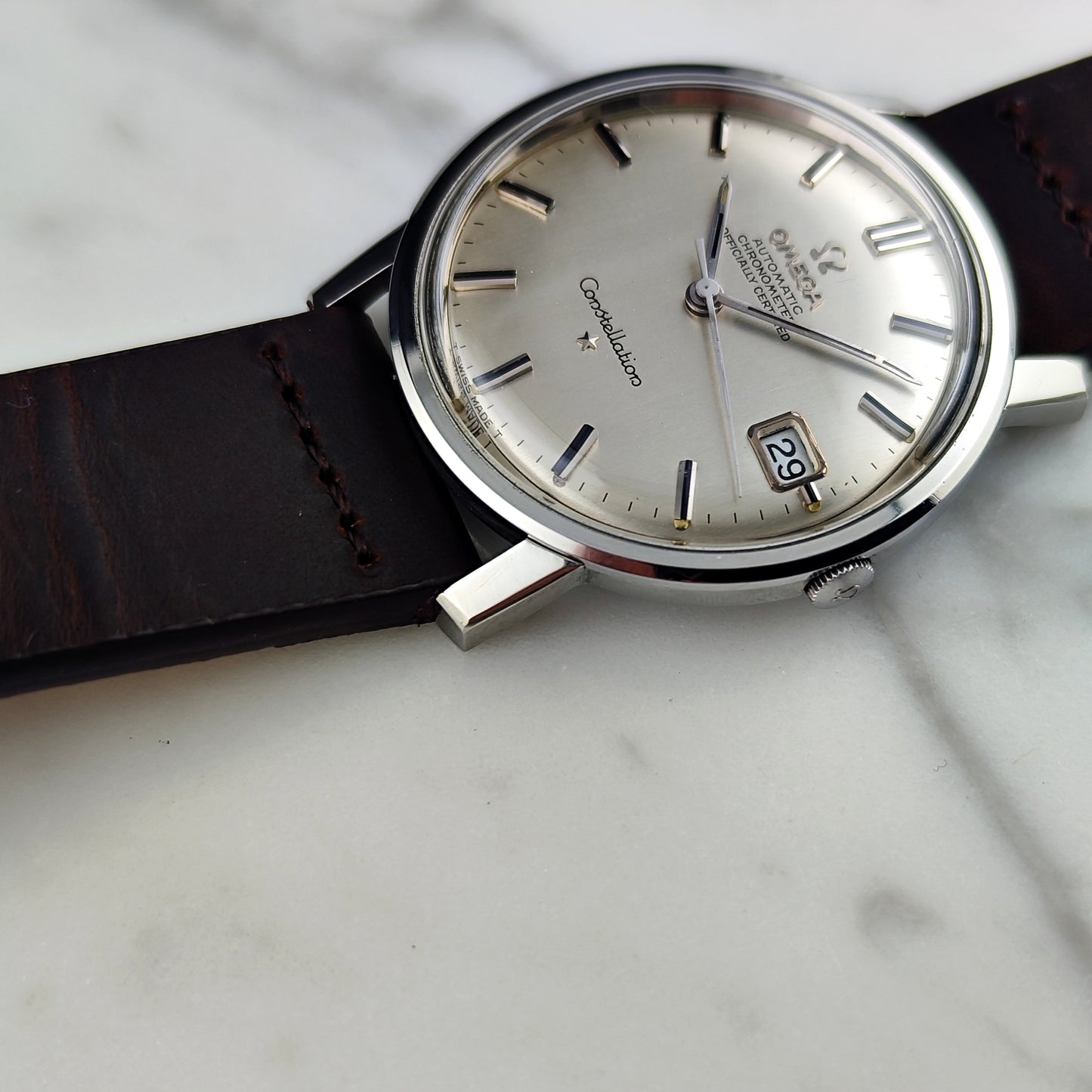 OMEGA Constellation Chronometer Steel Date 1967 Serviced 04/2026 [REF. 168.010]