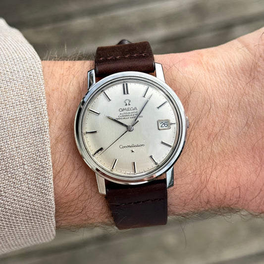OMEGA Constellation Chronometer Steel Date 1967 Serviced 04/2026 [REF. 168.010]