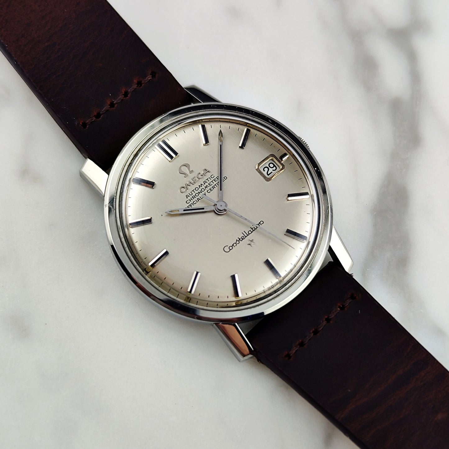 OMEGA Constellation Chronometer Steel Date 1967 Serviced 04/2026 [REF. 168.010]