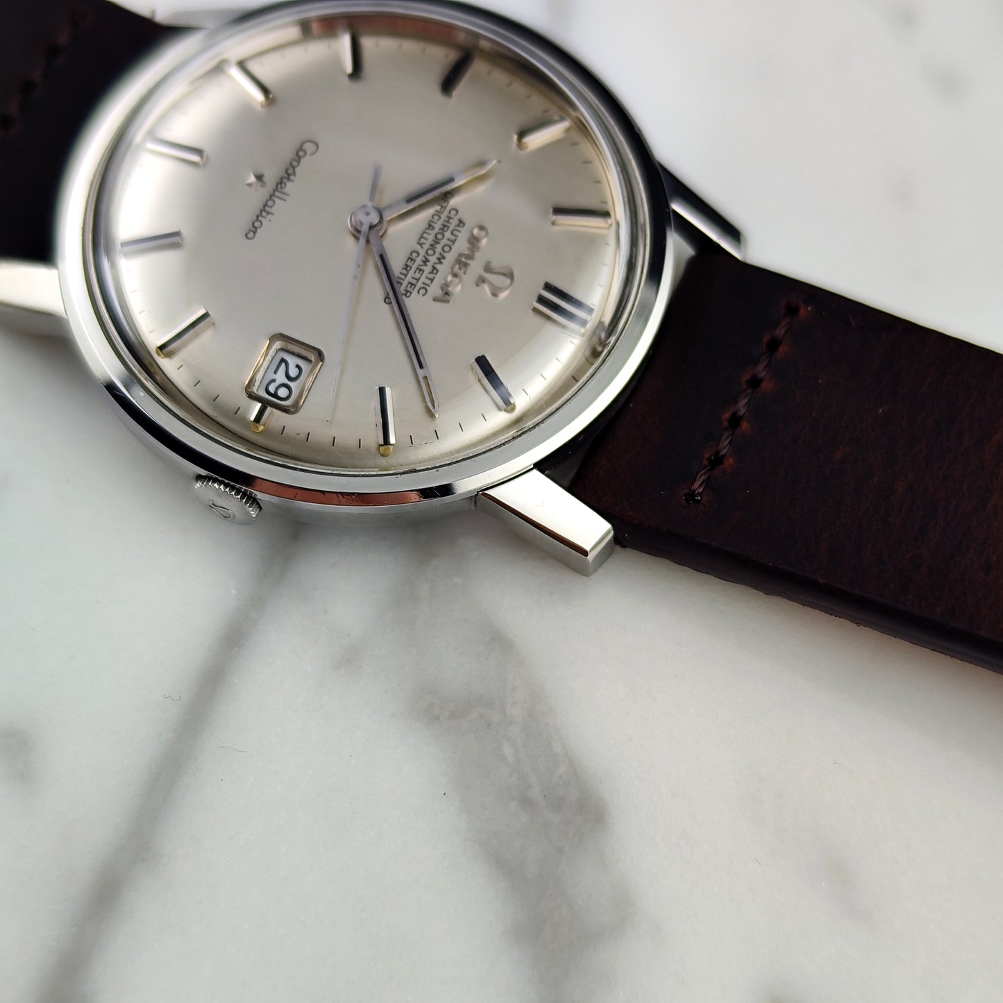 OMEGA Constellation Chronometer Steel Date 1967 Serviced 04/2026 [REF. 168.010]