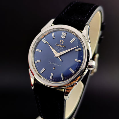 OMEGA Constellation Chronometer Super Rare Blue Dial 1958 with Box [REF. 2887]