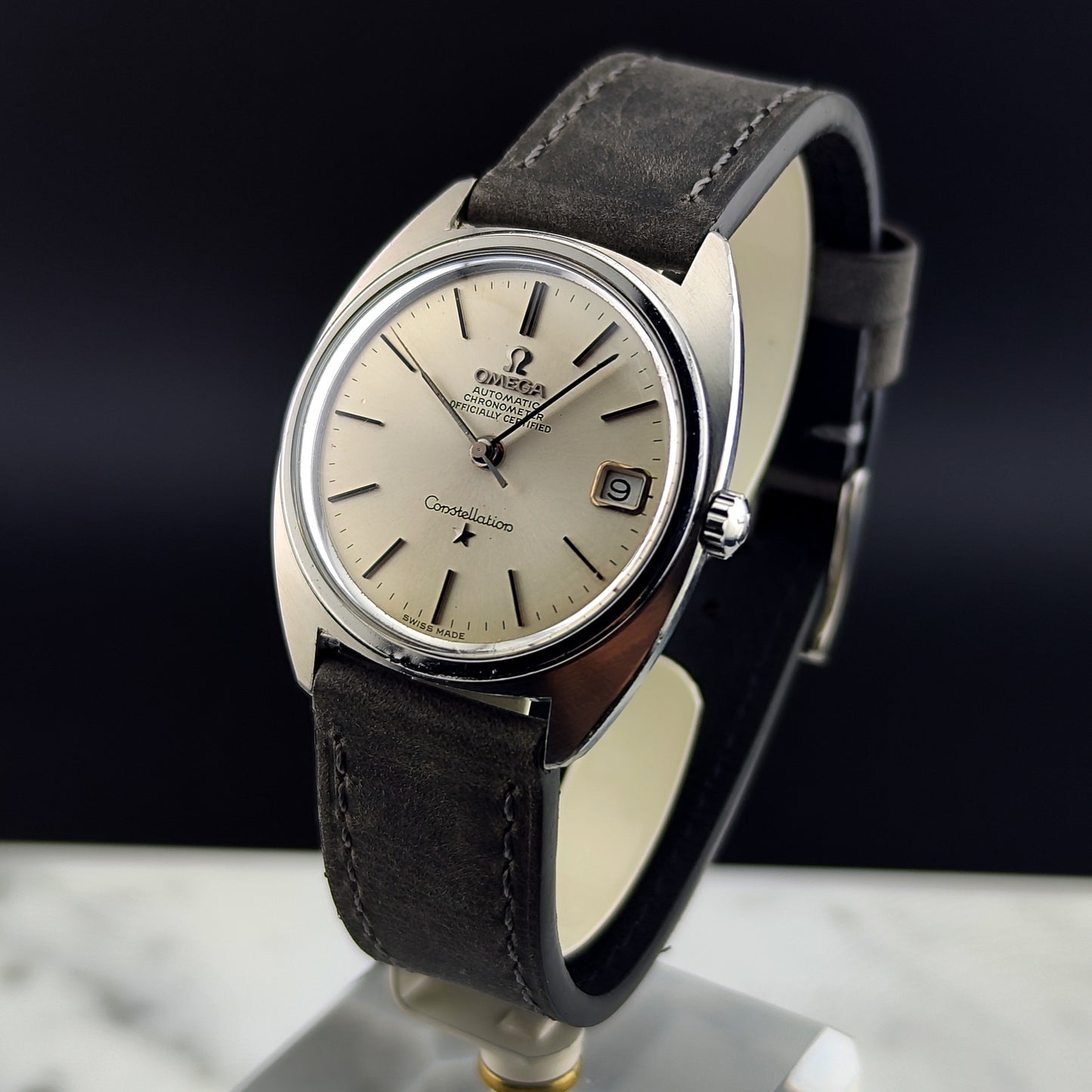 OMEGA Constellation Chronometer White Dial Date [REF. 168.017]