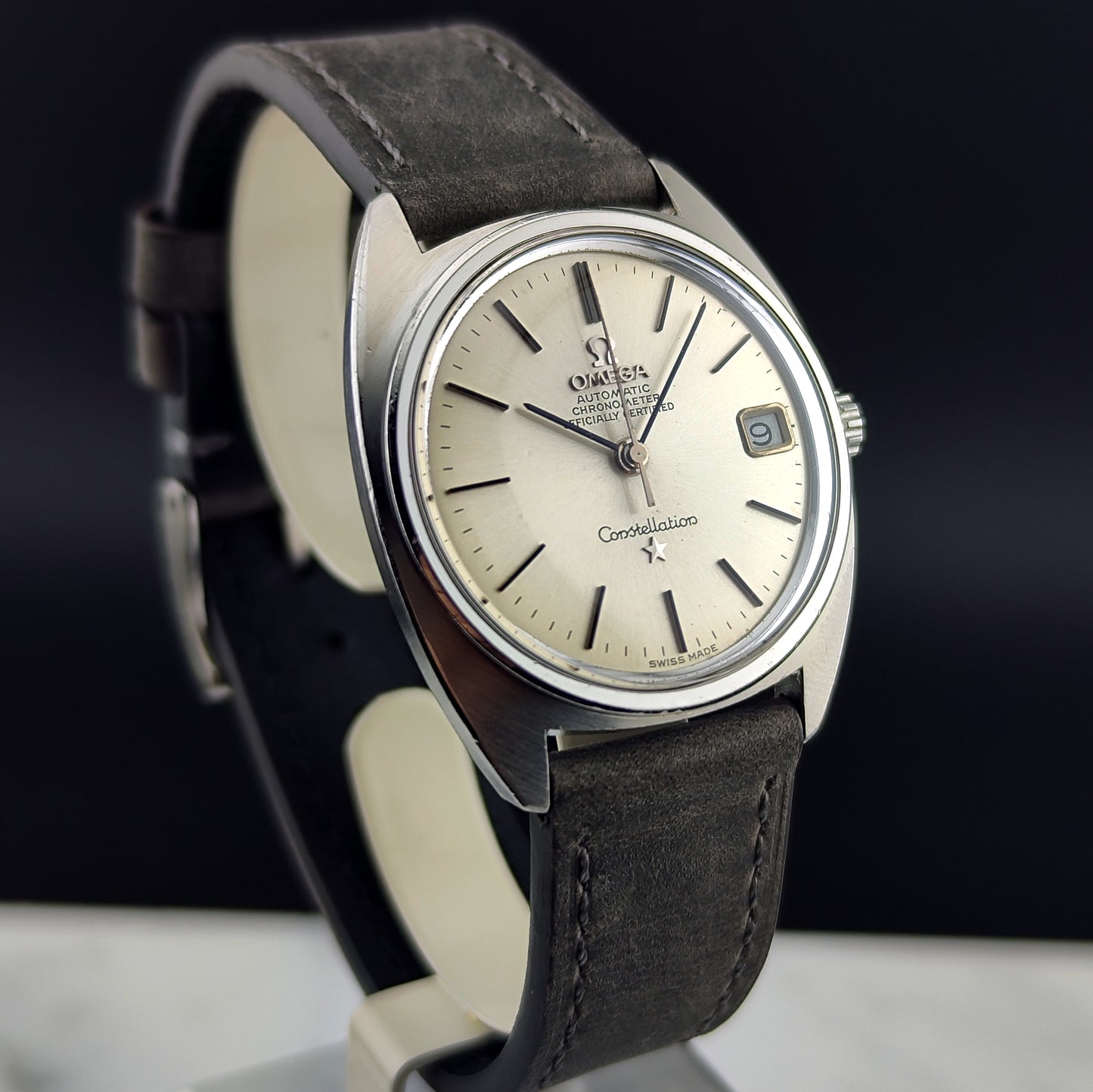 OMEGA Constellation Chronometer White Dial Date [REF. 168.017]