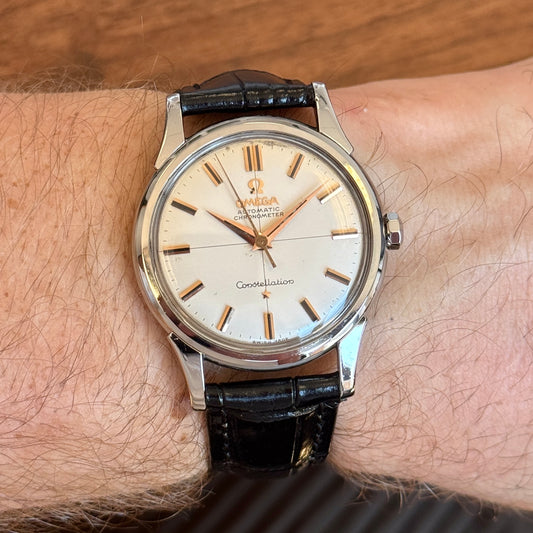 OMEGA Constellation Chronometer White Gold with Box [REF. 14381]