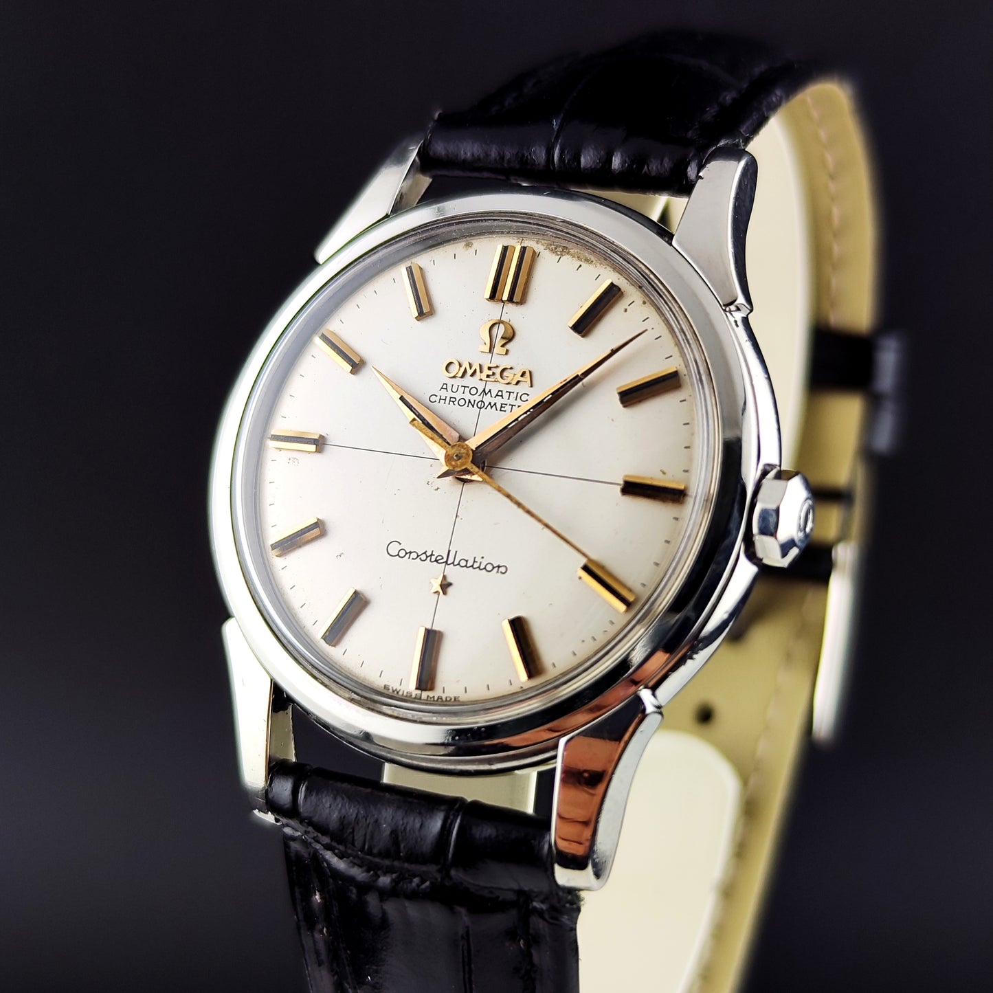 OMEGA Constellation Chronometer White Gold with Box [REF. 14381]