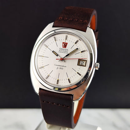 Omega Constellation f300 Silver Dial Electronic [REF. 198.002]