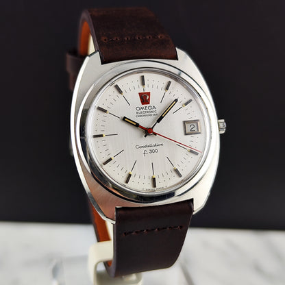 Omega Constellation f300 Silver Dial Electronic [REF. 198.002]