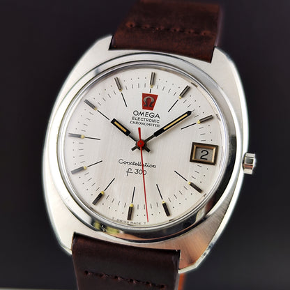 Omega Constellation f300 Silver Dial Electronic [REF. 198.002]