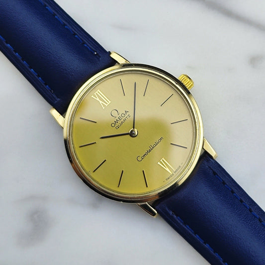 OMEGA Constellation Roman Dial Gold Quartz [REF. 191.032]