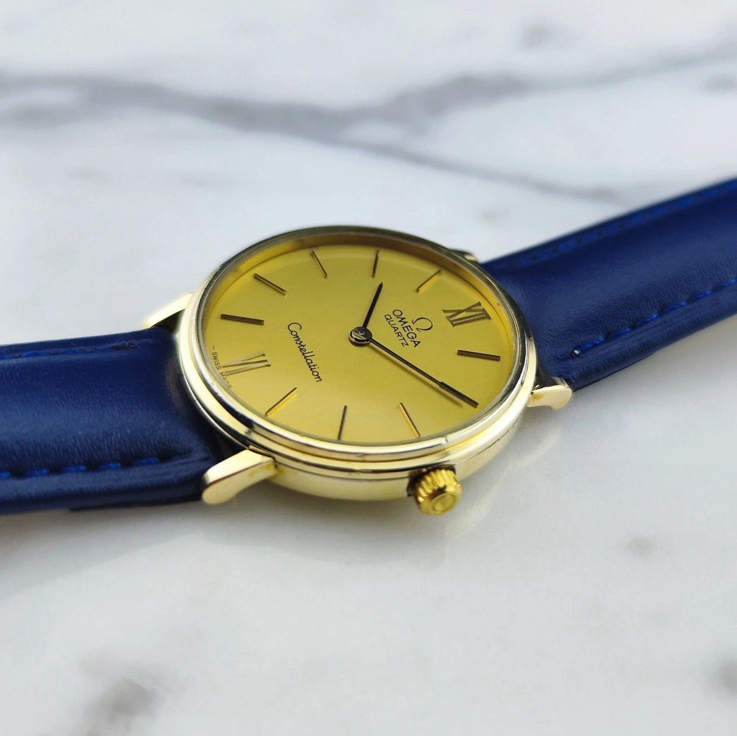 OMEGA Constellation Roman Dial Gold Quartz [REF. 191.032]