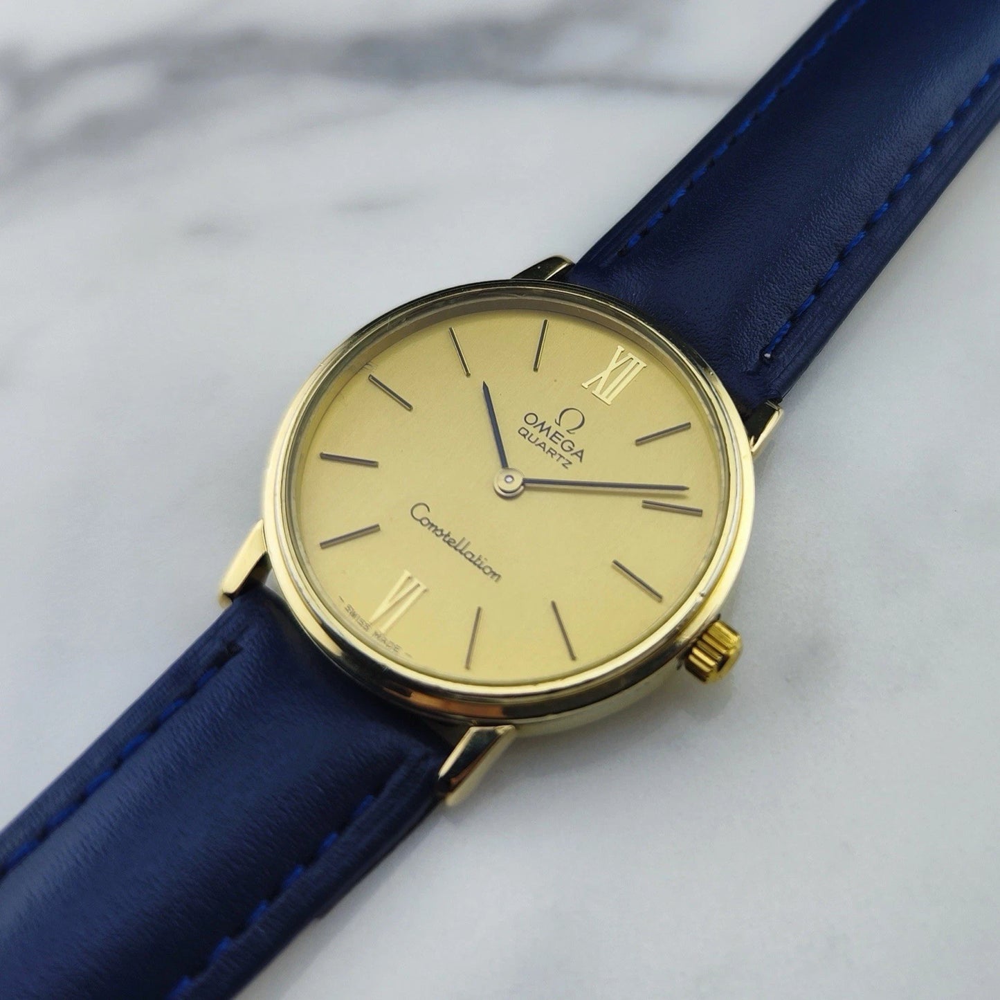 OMEGA Constellation Roman Dial Gold Quartz [REF. 191.032]