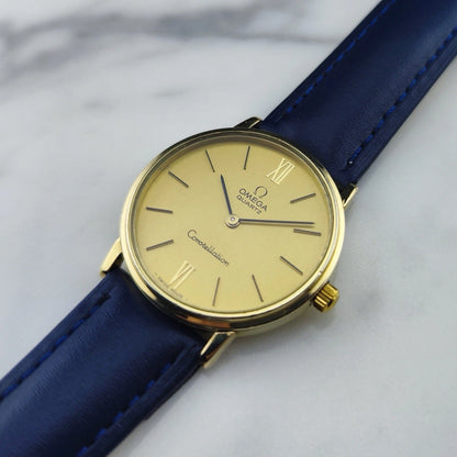 OMEGA Constellation Roman Dial Gold Quartz [REF. 191.032]