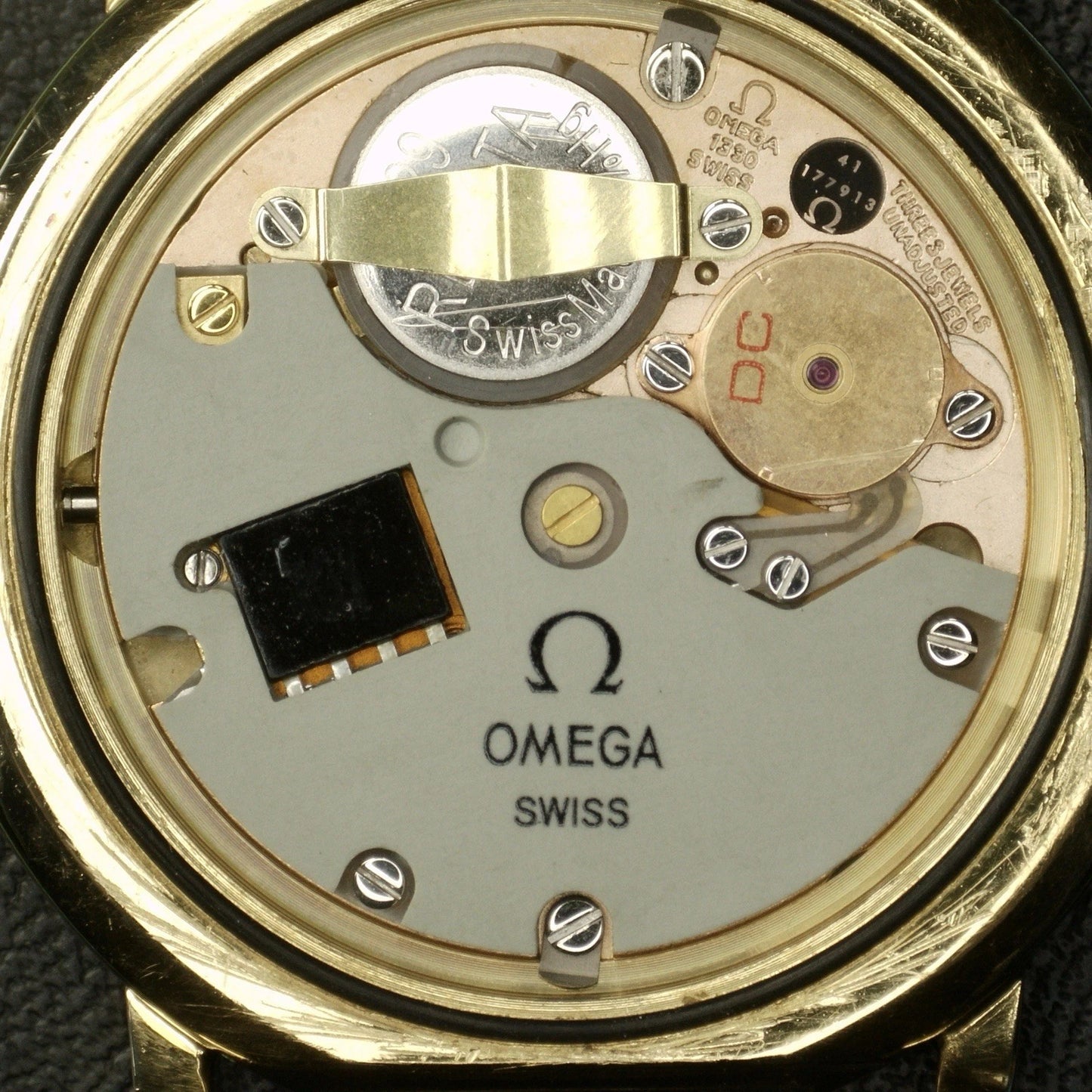 OMEGA Constellation Roman Dial Gold Quartz [REF. 191.032]