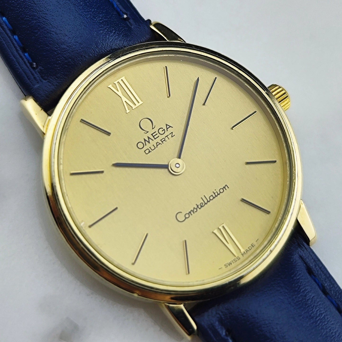 OMEGA Constellation Roman Dial Gold Quartz [REF. 191.032]