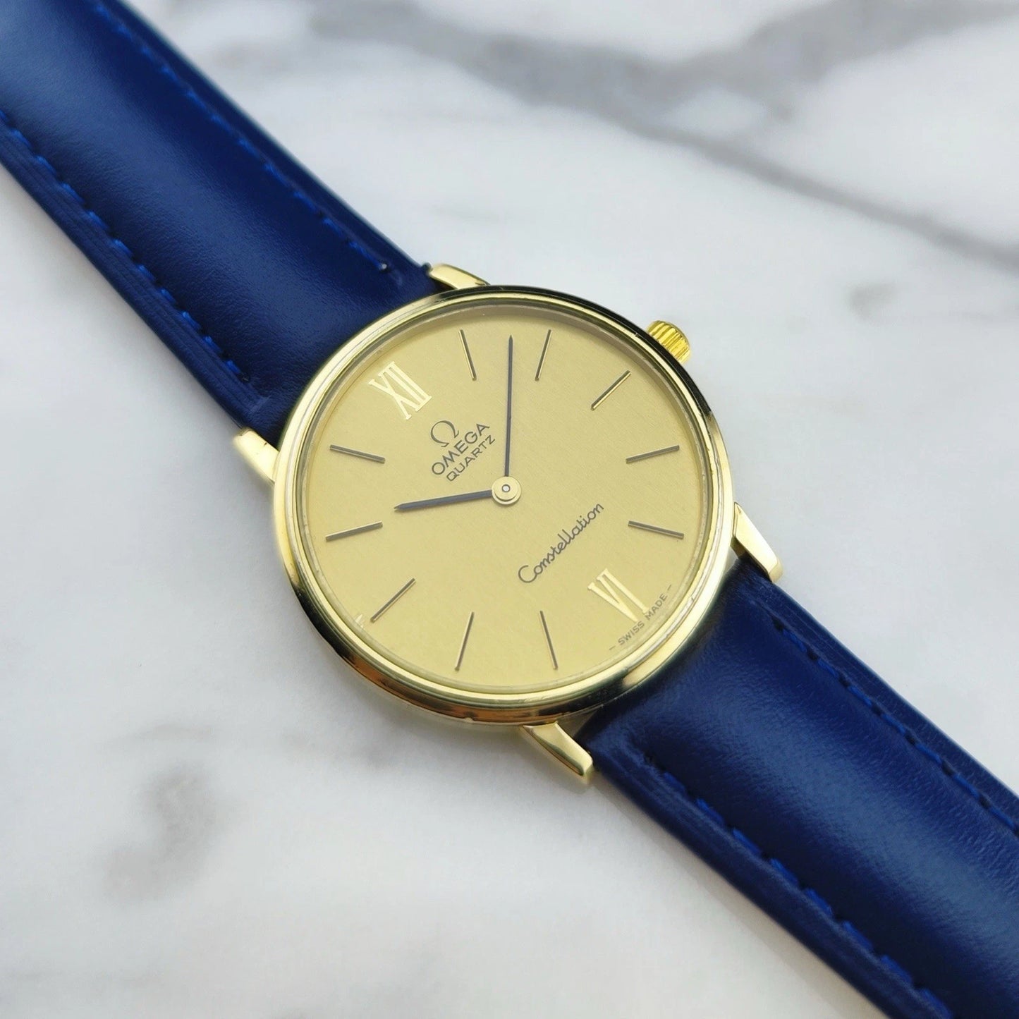 OMEGA Constellation Roman Dial Gold Quartz [REF. 191.032]