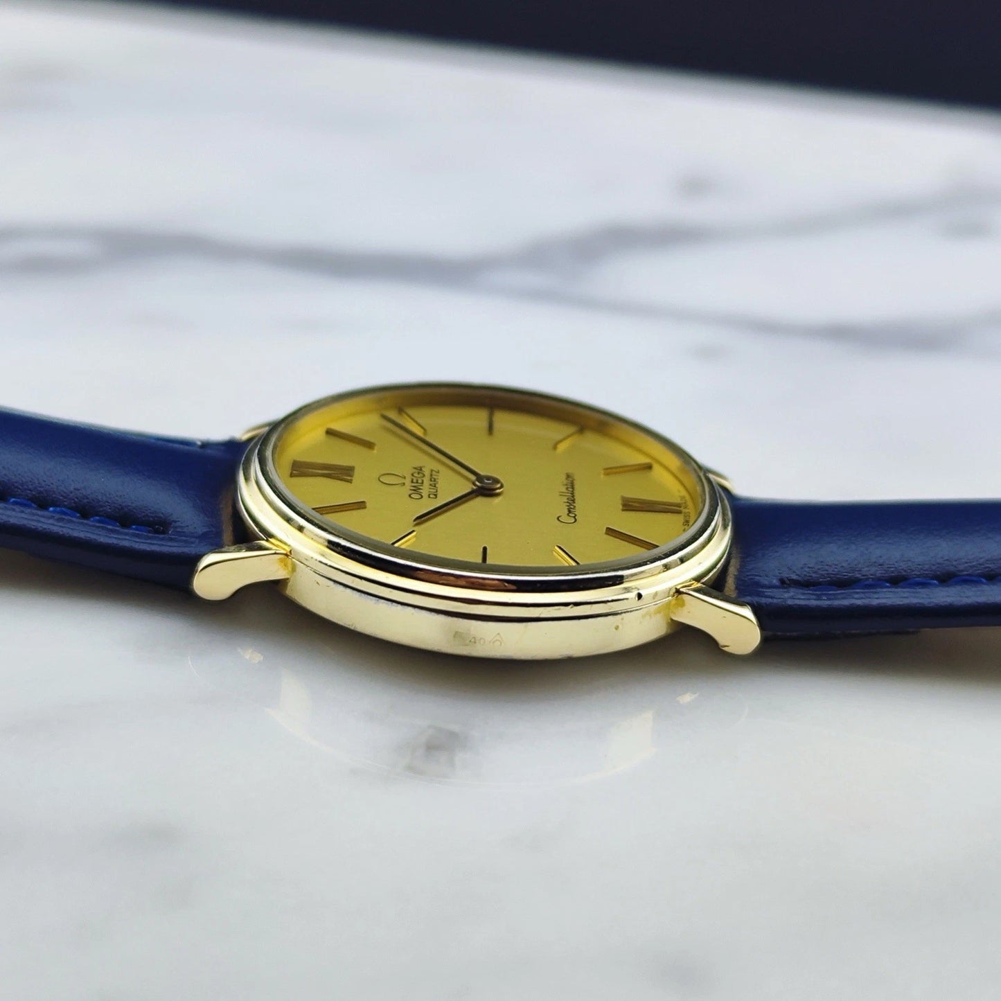 OMEGA Constellation Roman Dial Gold Quartz [REF. 191.032]