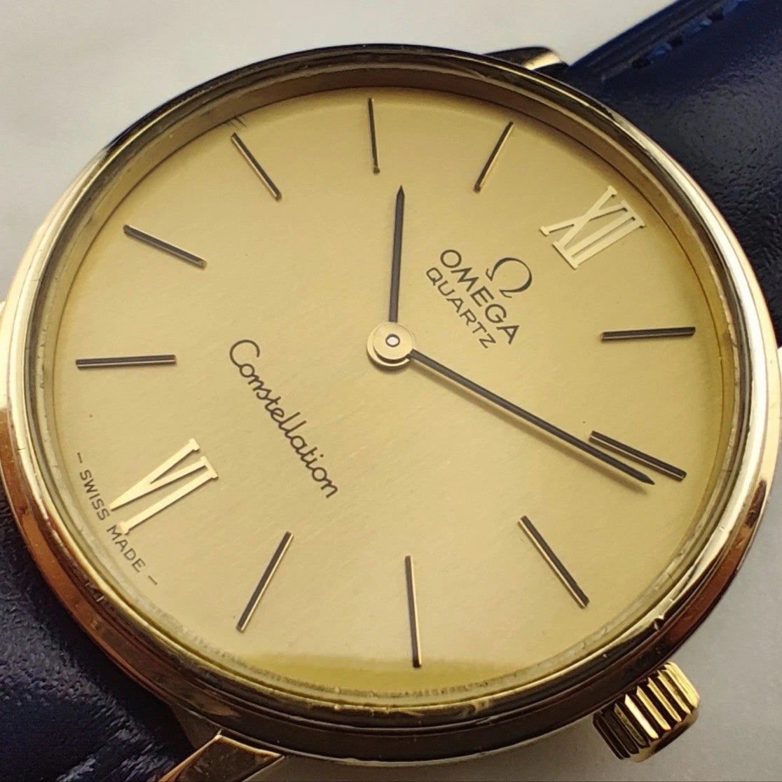 OMEGA Constellation Roman Dial Gold Quartz [REF. 191.032]