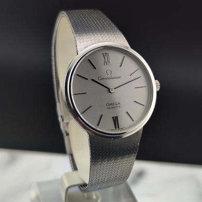OMEGA Constellation Quartz Silver Rare 1975 [REF. 191.0010]
