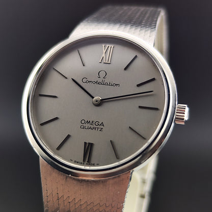 OMEGA Constellation Quartz Silver Rare 1975 [REF. 191.0010]