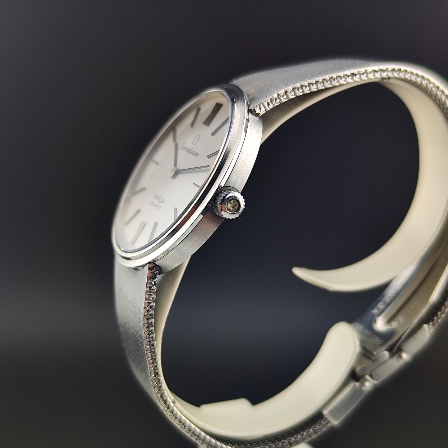 OMEGA Constellation Quartz Silver Rare 1975 [REF. 191.0010]