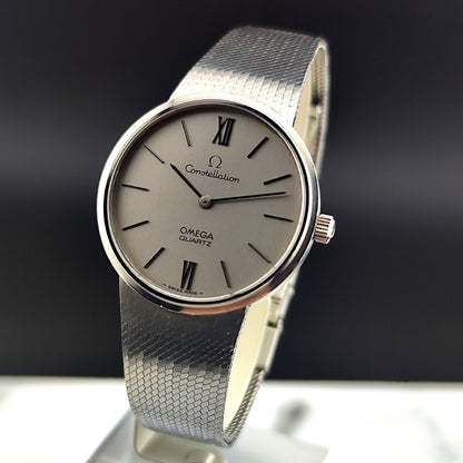 OMEGA Constellation Quartz Silver Rare 1975 [REF. 191.0010]