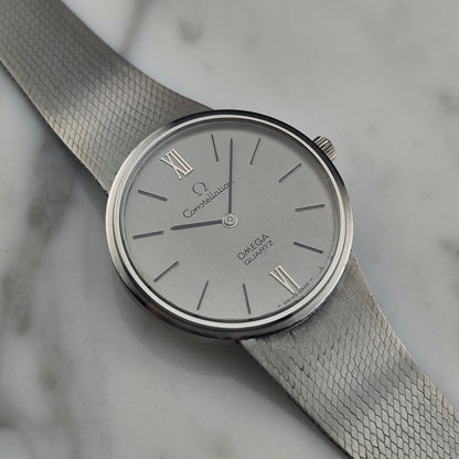 OMEGA Constellation Quartz Silver Rare 1975 [REF. 191.0010]