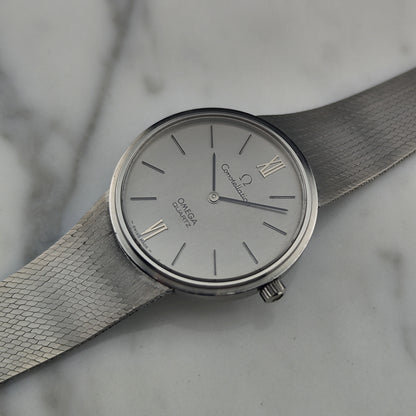 OMEGA Constellation Quartz Silver Rare 1975 [REF. 191.0010]